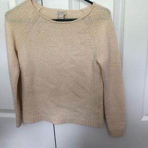 J.crew cream sweater